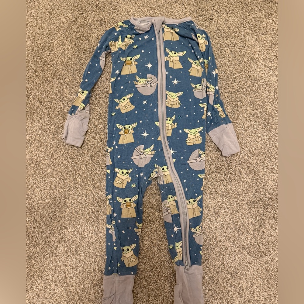 Little Sleepies Star Wars Grogu Zippy